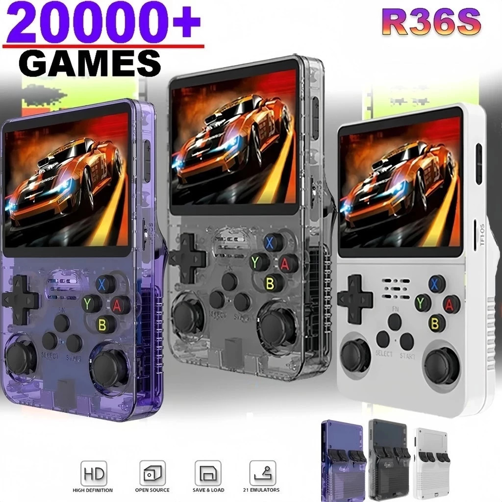 Retro Gaming Hdmi Stick - Mini consola de videojuegos portátil R36S,