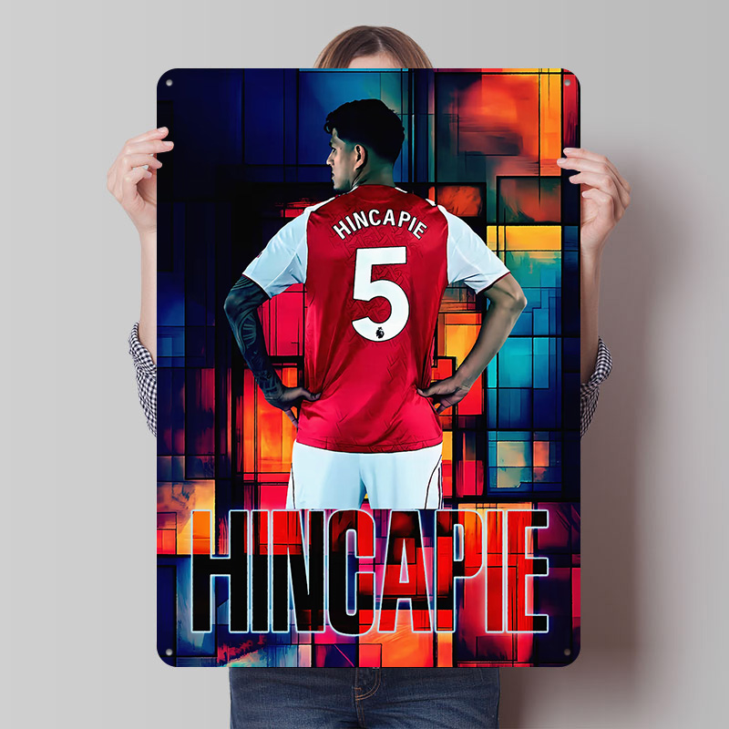 Retro Gaming Jersey - Póster Metálico de la Camiseta de