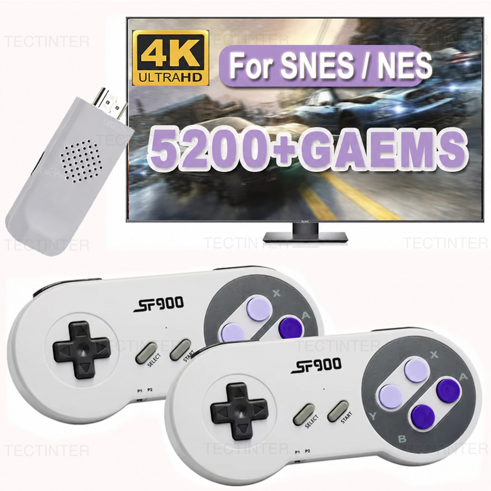 Retro Gaming Hdmi Stick - Consola de Videojuegos Retro SF900, Stick