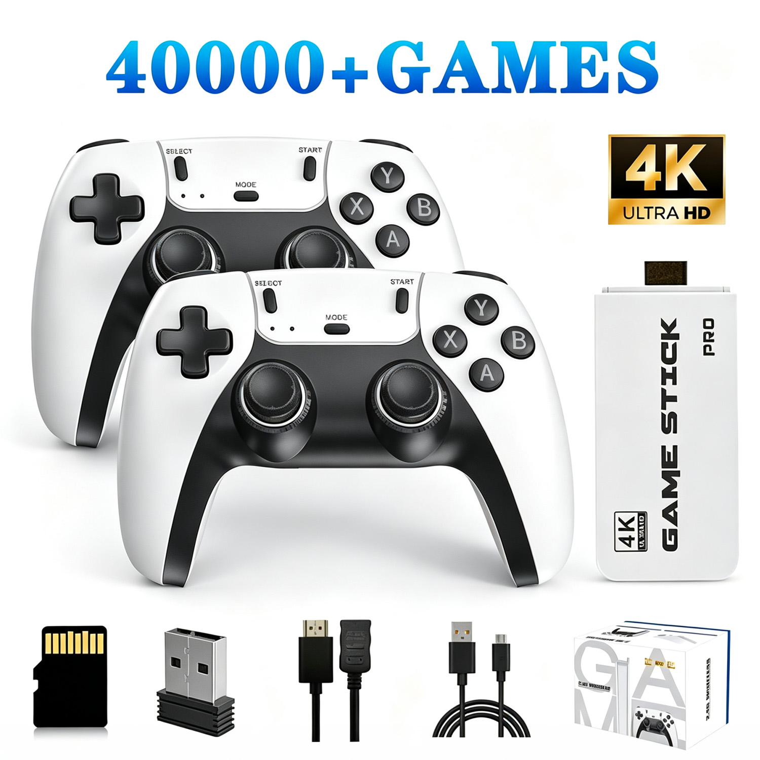 Retro Gaming Hdmi Stick - Consola de Juegos Inalámbrica M15 4K