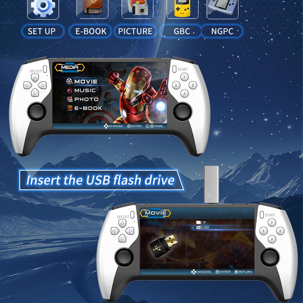 Nueva Consola de Juegos Portát - Retro Gaming Tablet reseña y precio