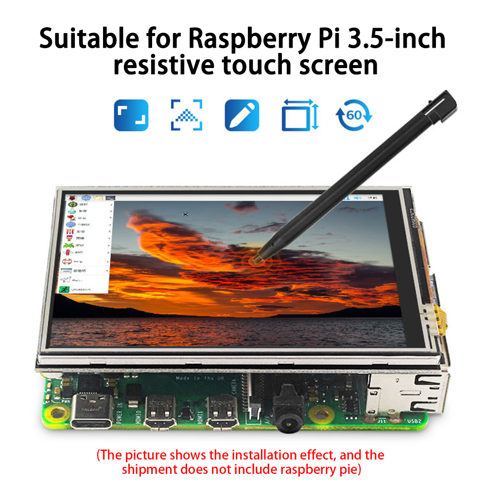 Pantalla táctil TFT de 3,5 pul - X86 Retro Gaming reseña y precio