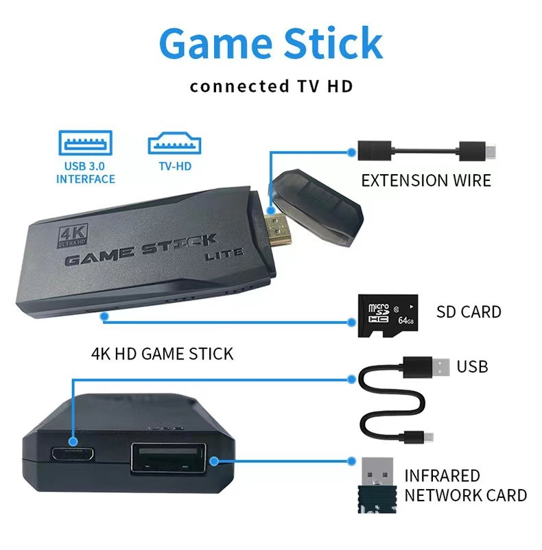 Consola de videojuegos retro c - Retro Gaming Hdmi Stick reseña y precio