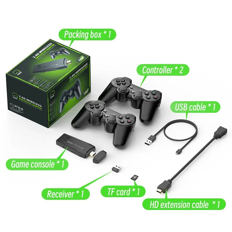 Consola de Videojuegos 2.4G co - Retro Gaming Hdmi Stick reseña y precio