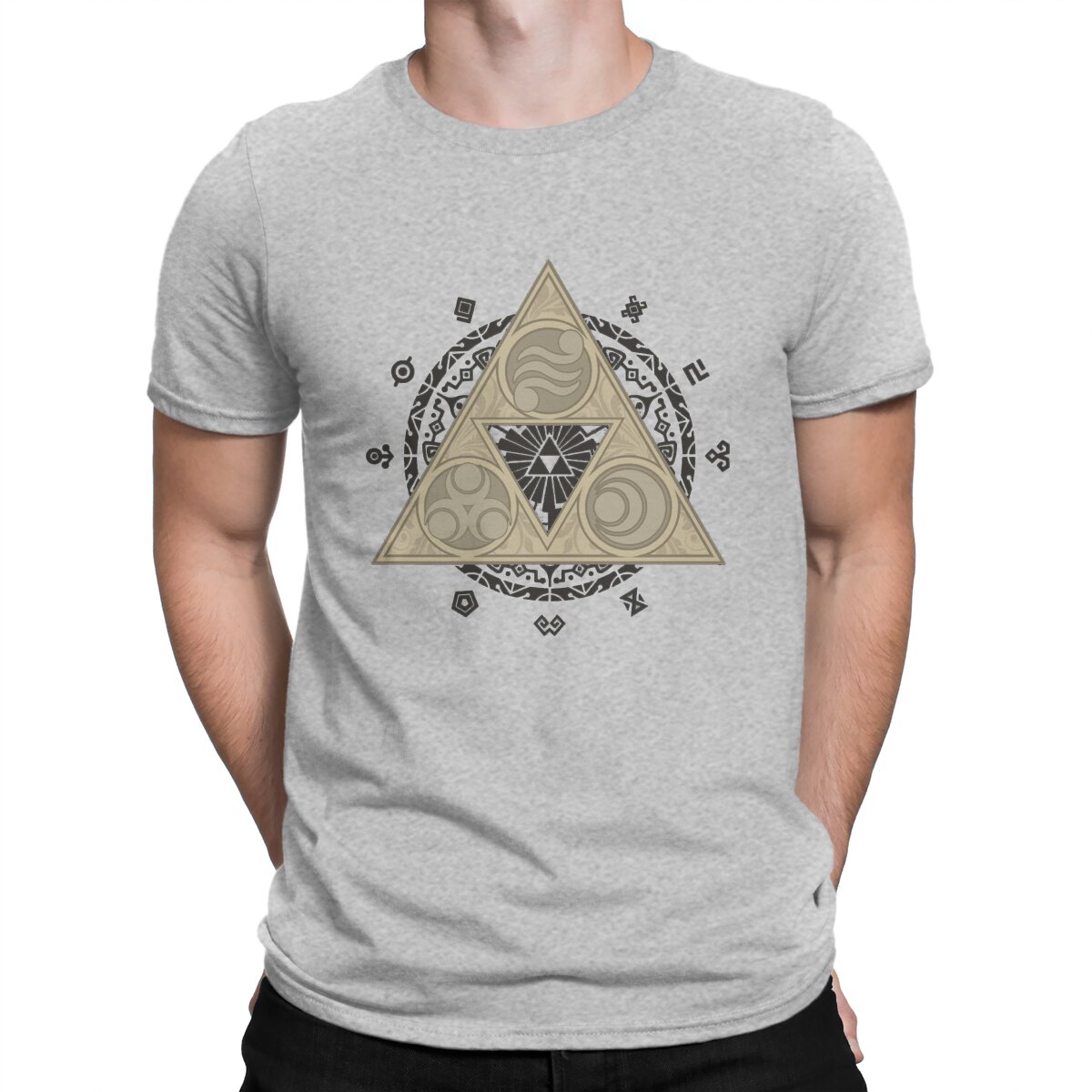 Camiseta de algodón de manga c - Retro Gaming Zelda reseña y precio