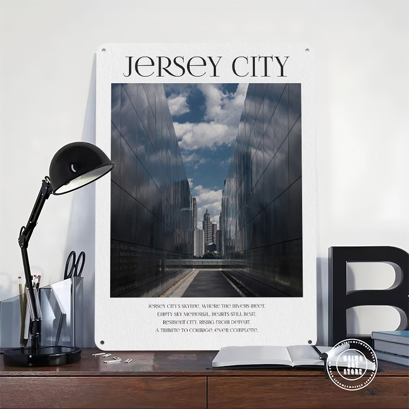 Póster de Jersey City, Letrero - Retro Gaming Jersey reseña y precio