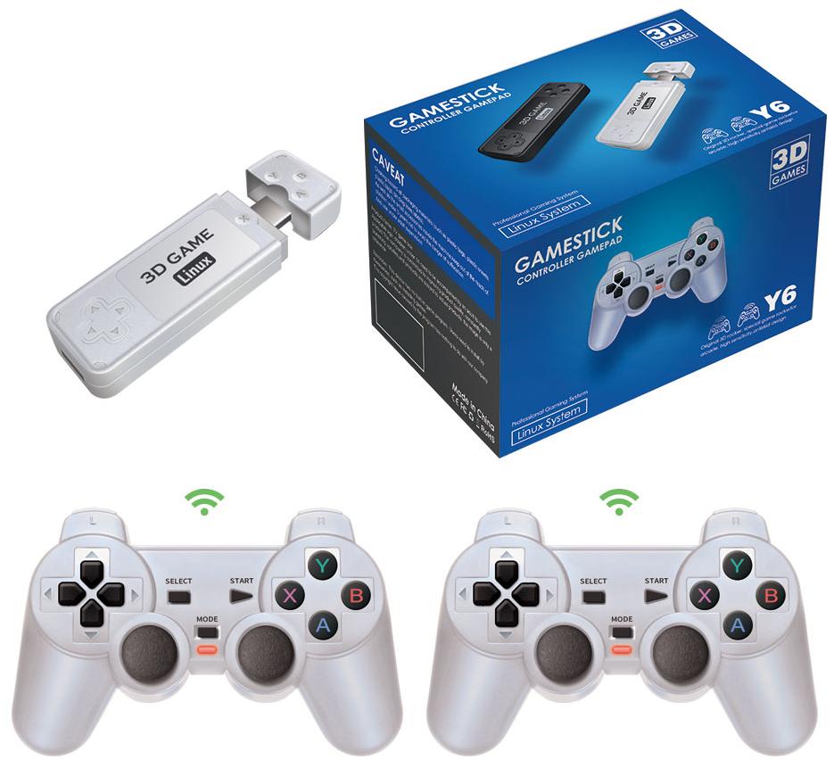 Consola de juegos Retro Y6, 4K - Retro Gaming Hdmi Stick reseña y precio