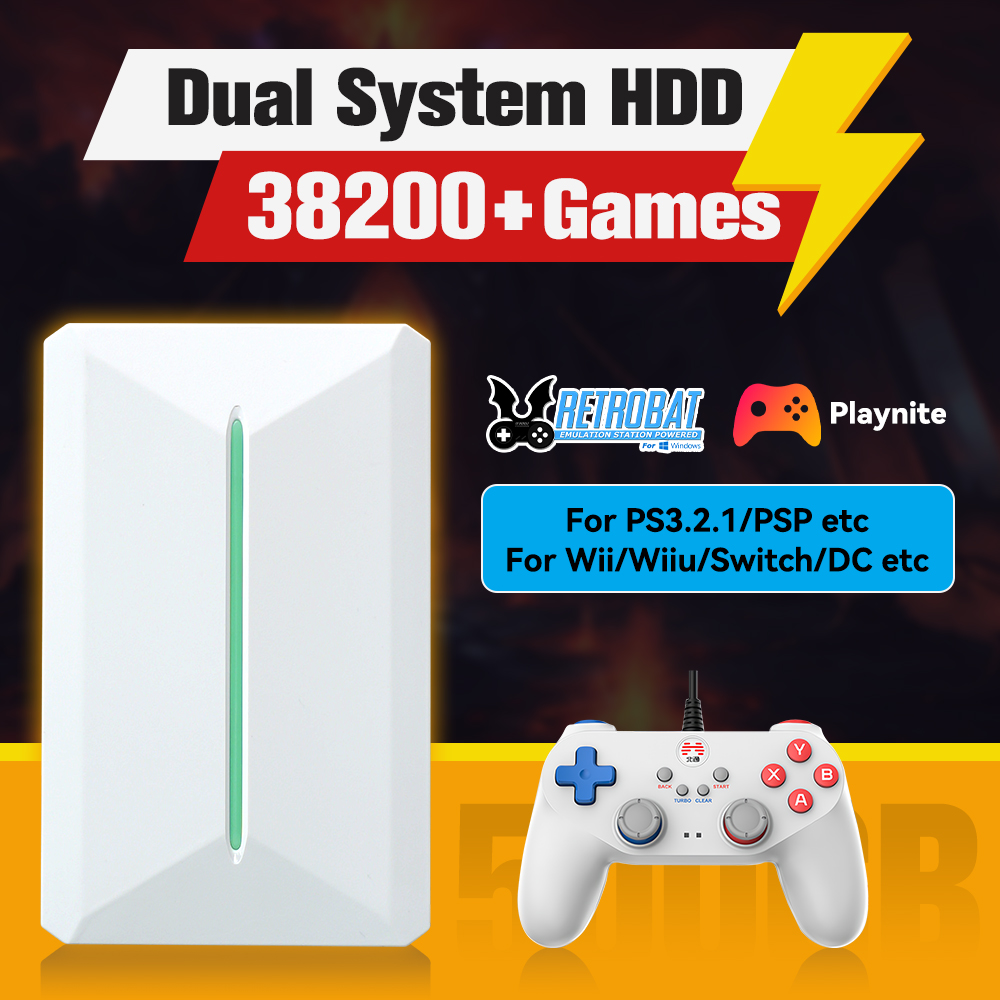 Retrobat & Playnite System HDD - Retro Gaming Best Console reseña y precio