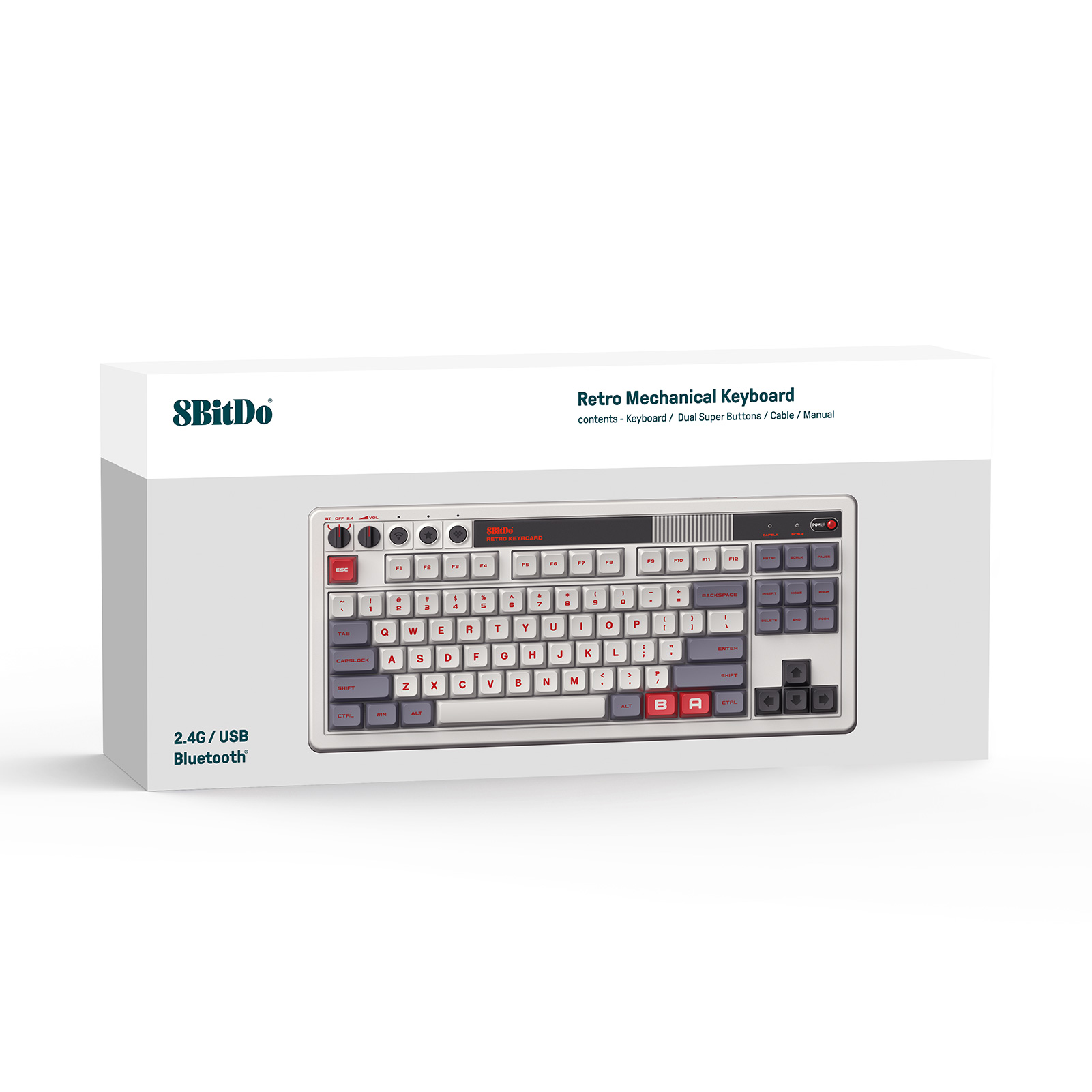 Teclado mecánico retro 8Bitdo, - Retro Gaming Android reseña y precio