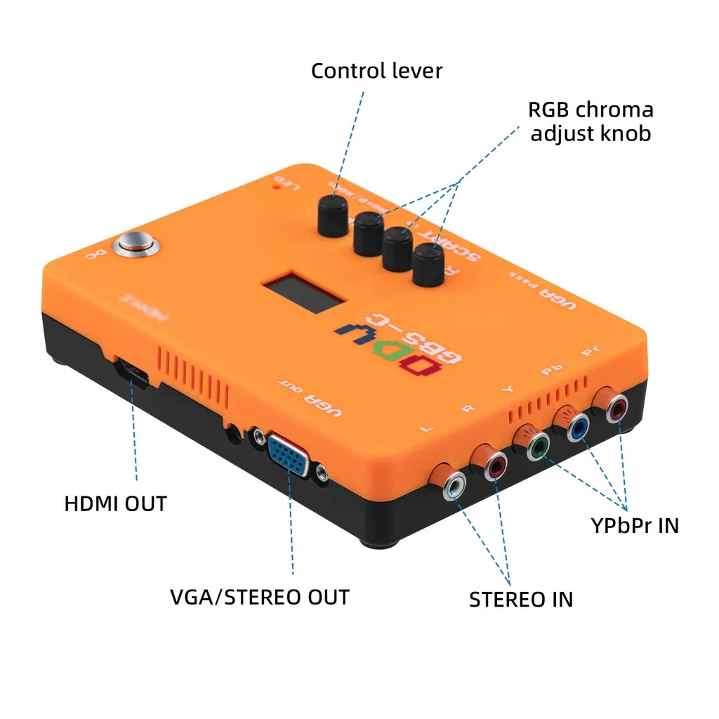 Adaptador AIO OSSC ODV-GBS-C C - Retro Gaming Best Console reseña y precio
