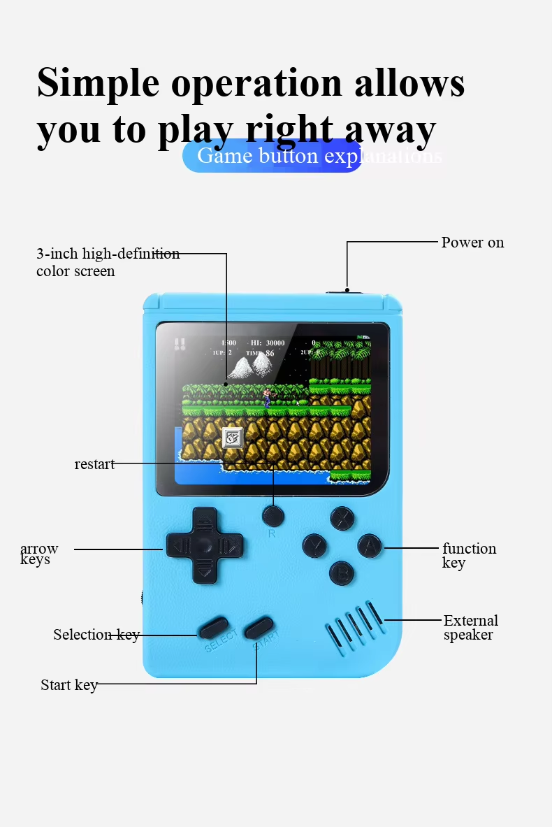 NUEVA Consola de Videojuegos R - Retro Gaming Best Console reseña y precio