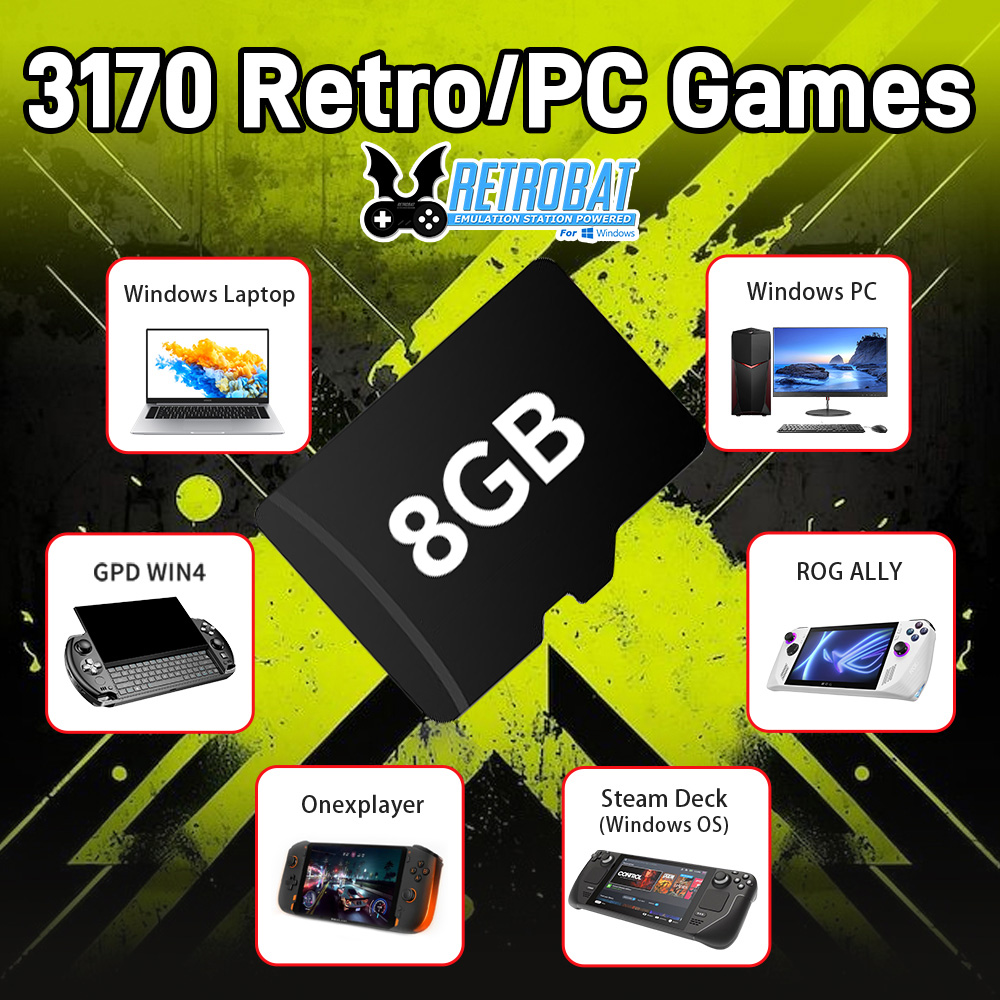 Tarjeta TF de juego de 8GB con - Retro Gaming Best Console reseña y precio