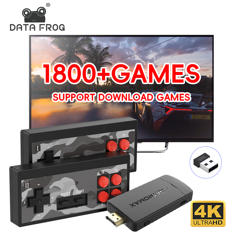 DATA FROG Consola USB inalámbr - Retro Gaming Hdmi Stick reseña y precio